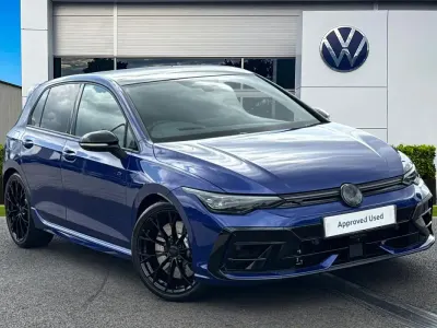 New VW Golf VIII Black Edition 333 HP (244 kW) 2026 Blue Hatchback