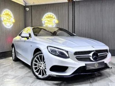 Used Mercedes S500 AMG line 455 HP (334 kW) 2016 Silver Sedan