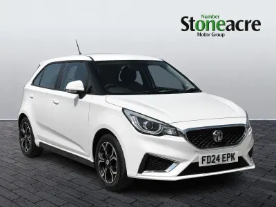 Used MG MG3 Exclusive 106 HP (77 kW) 2024 White Hatchback