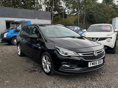 Used Vauxhall Astra SRi 2017 Black Estate