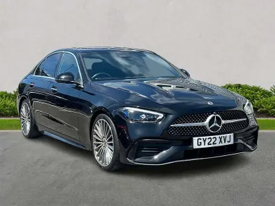 Used Mercedes C220 AMG Line Premium 2022 Black Sedan