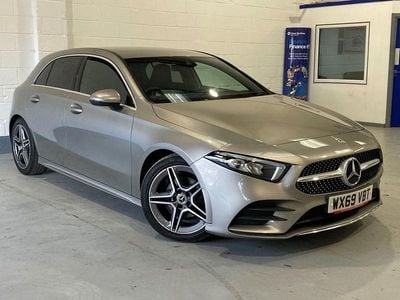 Used Mercedes A150 AMG line 2019 Silver Hatchback