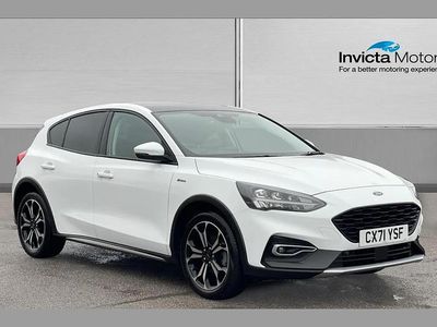 White Used 2021 Ford Focus Active X Hatchback | £15,750 (Fair price)