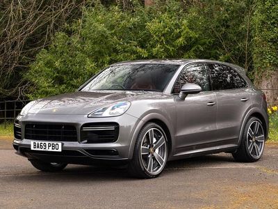 Used Porsche Cayenne Turbo 2019 Grey SUV