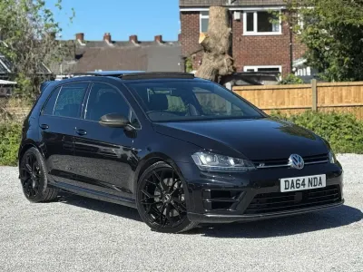 Used VW Golf VII R 2014 Black Hatchback