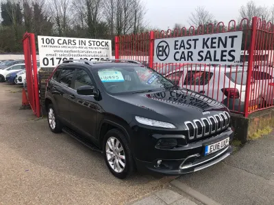Used Jeep Cherokee Limited 200 HP (147 kW) 2016 Black SUV