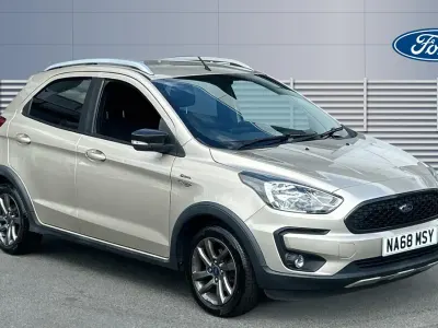 Used Ford Ka Plus Active 86 HP (63 kW) 2018 Silver Hatchback