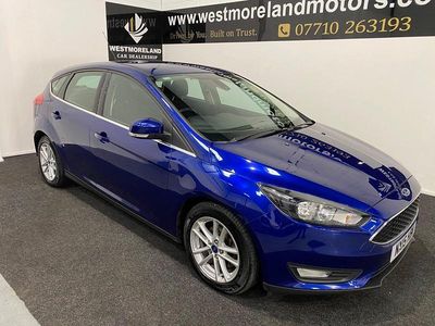 Used Ford Focus Zetec 2015 Blue Hatchback