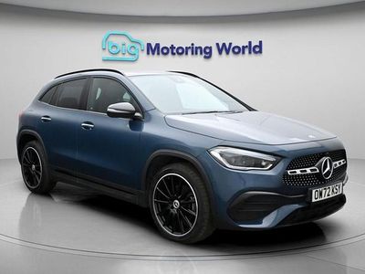 Used Mercedes GLA250 AMG line 218 HP (160 kW) 2022 Blue SUV