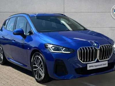 Used BMW 220 Active Tourer M Sport 168 HP (123 kW) 2023 Blue MPV