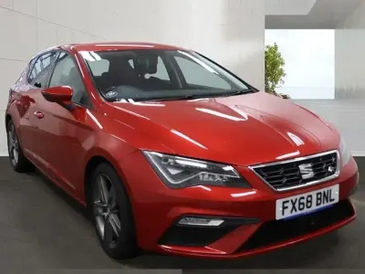 Second-hand Seat Leon FR 150 CP (110 kW) 2018 Roșu Hatchback