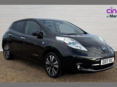 Black Used 2017 Nissan Leaf Tekna Hatchback | £5,650 (Fair price)