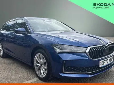 Used Skoda Superb SE L 150 HP (110 kW) 2026 Blue Estate