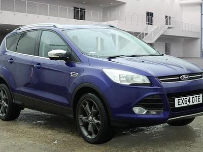 Used Ford Kuga Titanium 163 HP (119 kW) 2014 Impact blue pearl SUV