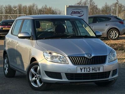 Used Skoda Fabia SE 69 HP (50 kW) 2013 Silver Hatchback