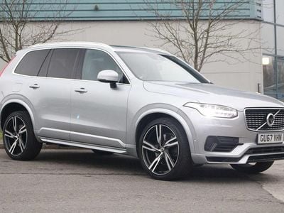 Silver Used 2017 Volvo XC90 R-Design Pro SUV | £23,595 (Good price)