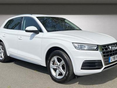 White Used 2018 Audi Q5 Sport SUV | £17,625 (Fair price)