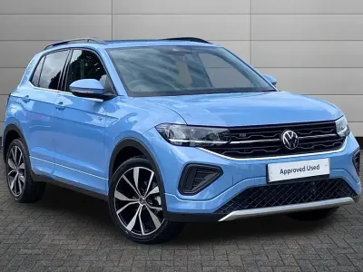 New VW T-Cross R-line 115 HP (84 kW) 2026 Clear blue metallic SUV