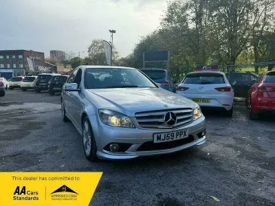Used Mercedes C220 167 HP (122 kW) 2009 Silver Sedan