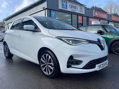 White Used 2020 Renault Zoe GT-Line Hatchback | £8,848 (Fair price)