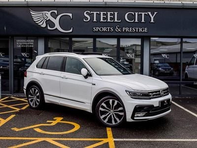 White Used 2017 VW Tiguan R-line SUV | £18,985 (Fair price)