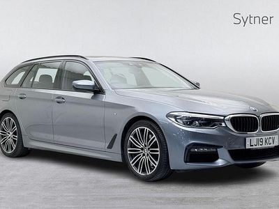 Blue Used 2019 BMW 530 M Sport Estate | £22,000 (Fair price)