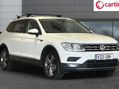 Used VW Tiguan Allspace Match 150 HP (110 kW) 2021 White SUV