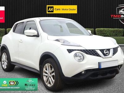 Used Nissan Juke N-Connecta 115 HP (84 kW) 2016 White SUV