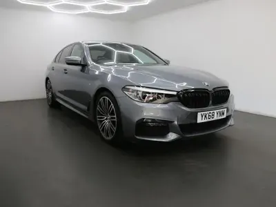 Used BMW 520 M Sport 190 HP (139 kW) 2018 Blue Sedan