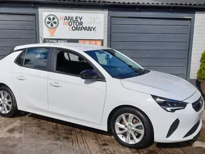 Used Vauxhall Corsa S 100 HP (73 kW) 2020 White Hatchback