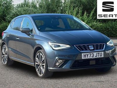 Used Seat Ibiza XCELLENCE Lux 110 HP (80 kW) 2023 Magnetic grey Hatchback