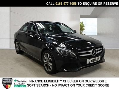 Used Mercedes C200 136 HP (100 kW) 2018 Black Sedan