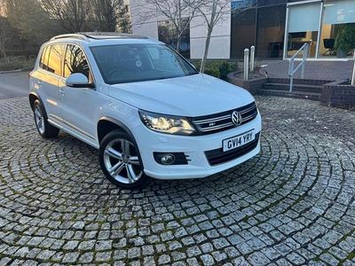 Used VW Tiguan R-line 2014 White SUV
