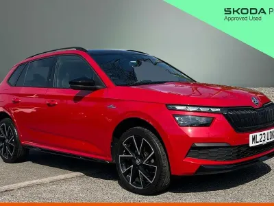 Used Skoda 110 R Monte Carlo 81 HP (59 kW) 2023 Velvet red metallic Estate