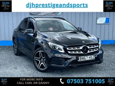Used Mercedes GLA220 AMG Line Premium 177 HP (130 kW) 2017 Black SUV
