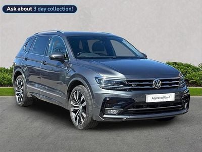 Used VW Tiguan Allspace R-line 150 HP (110 kW) 2021 Grey SUV