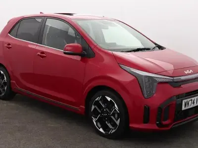 Used Kia Picanto GT-Line S 77 HP (56 kW) 2024 Red Hatchback
