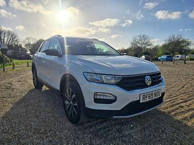 Used VW T-Roc Design 150 HP (110 kW) 2020 White SUV