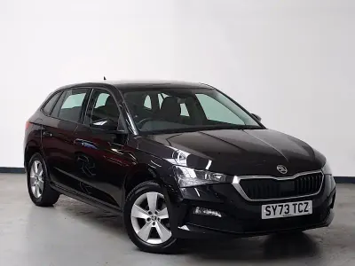Used Skoda Scala SE 110 HP (80 kW) 2023 Black Hatchback