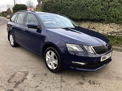 Blue Used 2017 Skoda Octavia SE Estate | £7,495 (Fair price)