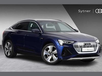 Blue Used 2022 Audi e-tron Sportback S-Line SUV | £28,500 (Expensive)