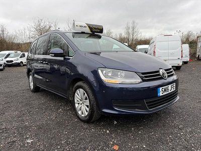 Blue Used 2016 VW Sharan SE MPV | £9,390 (Fair price)