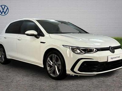 Used VW Golf VIII R-line 130 HP (95 kW) 2022 White Hatchback