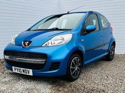 Used Peugeot 107 68 HP (50 kW) 2010 Blue Hatchback
