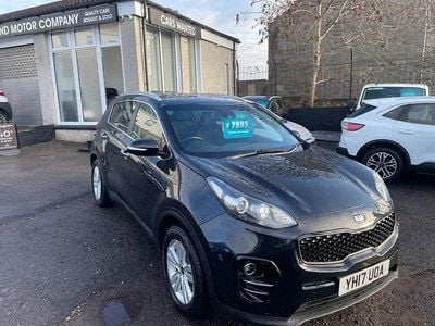 Used Kia Sportage 114 HP (83 kW) 2017 Black SUV