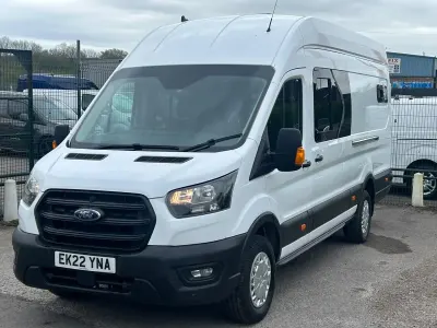 Used Ford Transit 130 HP (95 kW) 2022 White Van