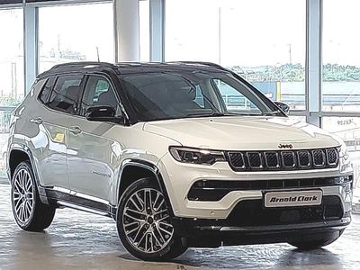 White/black New 2025 Jeep Compass Altitude SUV | £24,998 (A bit pricey)