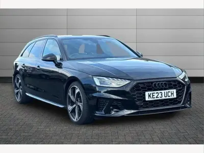 Used Audi A4 Black Edition 150 HP (110 kW) 2023 Black Estate