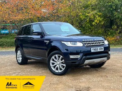 Used Land Rover Range Rover Sport HSE 306 HP (225 kW) 2016 Blue SUV