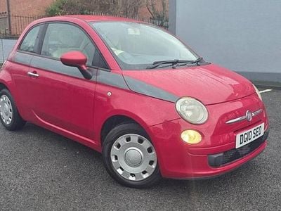 Red Used 2010 Fiat 500 Pop Hatchback | £1,999 (Good price)